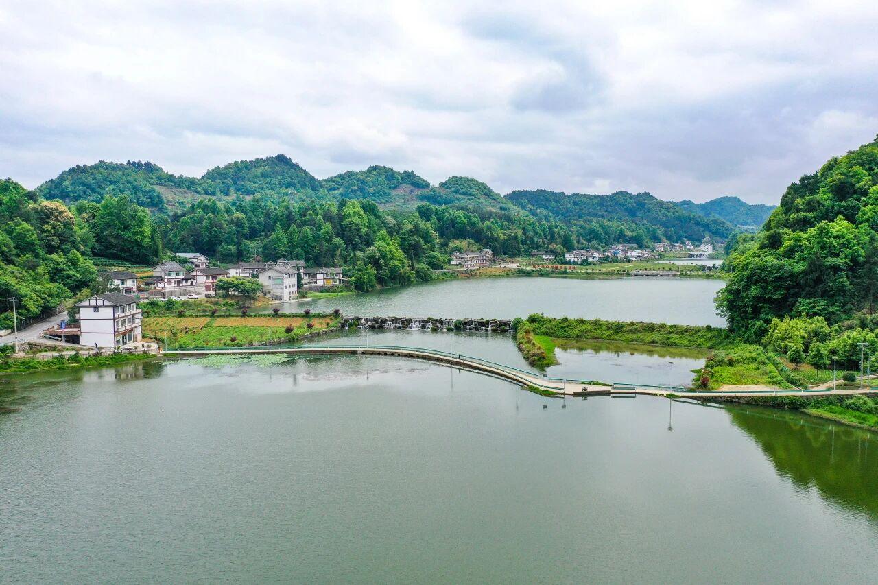 貴州省遵義市湄潭縣大溪溝生態(tài)清潔型小流域治理成效。潘希來 攝.jpg