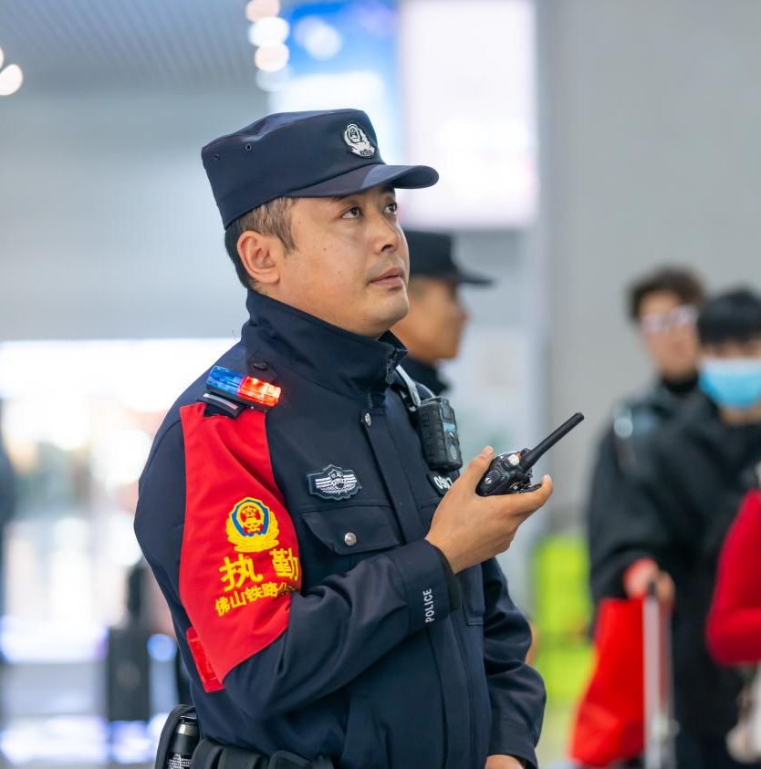 【新春走基層】佛山西站里的藏族小伙