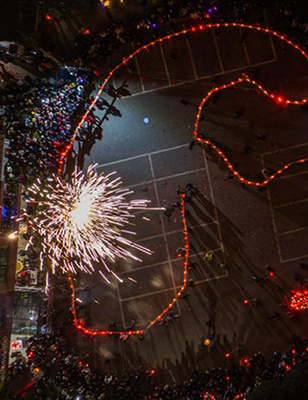 ?新春走基層｜浙江金華：板凳龍舞鬧元宵