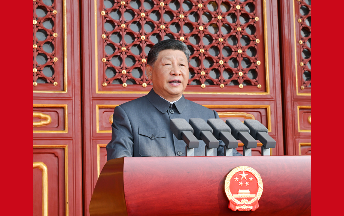 紀(jì)念中國(guó)人民抗日戰(zhàn)爭(zhēng)暨世界反法西斯戰(zhàn)爭(zhēng)勝利80周年大會(huì)在京隆重舉行